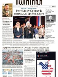 Politika - broj 39908, 9. jan 2025.