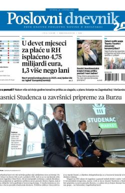 Poslovni Dnevnik - broj 5204, 24. okt 2024.