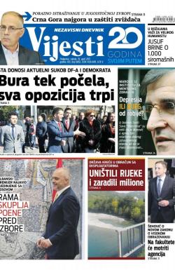 Vijesti - broj 6852, 19. apr 2017.