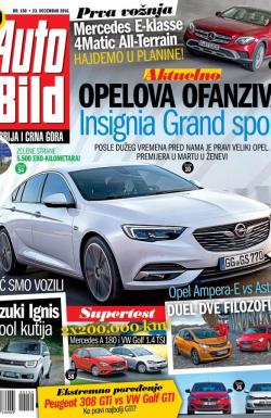 Auto Bild - broj 150, 23. dec 2016.