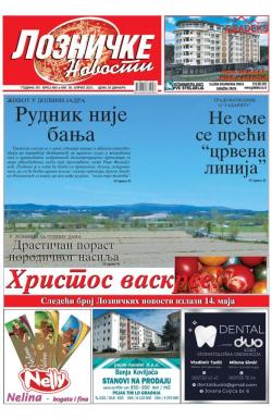 Lozničke novosti - broj 685-686, 30. apr 2021.