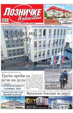 Lozničke novosti - broj 415, 26. feb 2016.