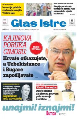 Glas Istre - broj 347, 18. dec 2019.