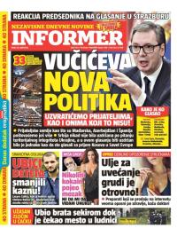 Informer - broj 3353, 26. apr 2023.