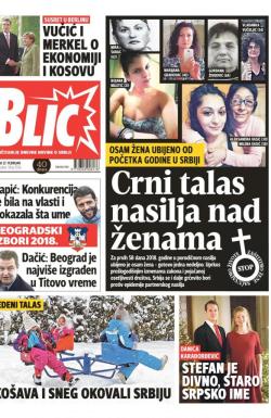 Blic - broj 7556, 27. feb 2018.