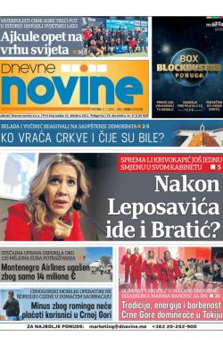 Dnevne novine - broj 3035, 2. jul 2021.