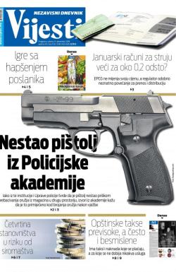 Vijesti - broj 7433, 15. dec 2018.