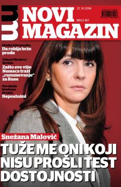 Novi magazin - broj 187, 27. nov 2014.