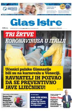 Glas Istre - broj 54, 24. feb 2020.