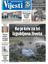 Vijesti - broj 8842, 22. nov 2022.