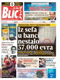 Blic - broj 6240, 28. jun 2014.