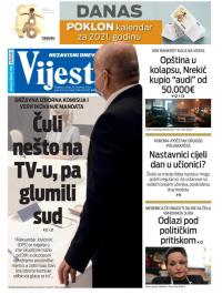 Vijesti - broj 8166, 30. dec 2020.