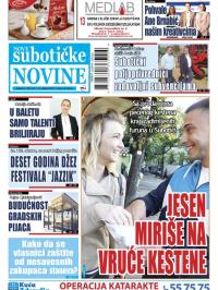 Nove Subotičke novine - broj 137, 18. okt 2019.