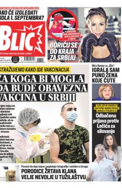 Blic - broj 8755, 14. jul 2021.