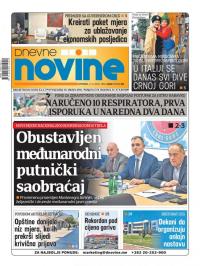 Dnevne novine - broj 2632, 17. mar 2020.