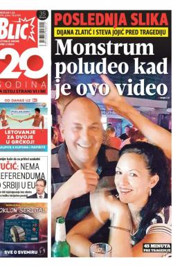 Blic - broj 6964, 4. jul 2016.