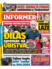 Informer - broj 2109, 29. mar 2019.