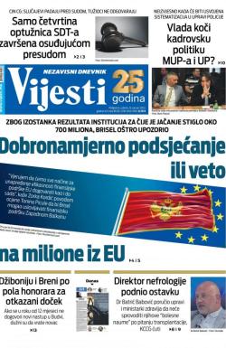 Vijesti - broj 8536, 15. jan 2022.