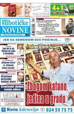 Nove Subotičke novine - broj 9, 3. mar 2017.