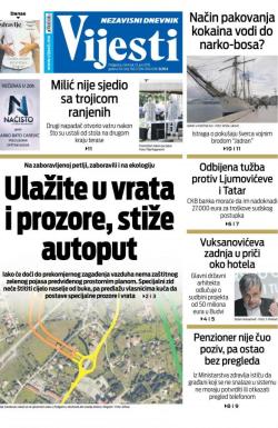 Vijesti - broj 7607, 13. jun 2019.