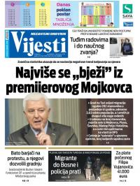 Vijesti - broj 7780, 2. dec 2019.