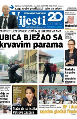 Vijesti - broj 6895, 2. jun 2017.