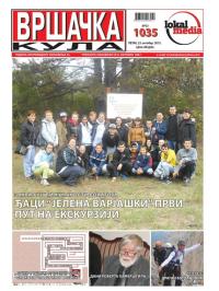 Vršačka kula - broj 1035, 23. okt 2015.