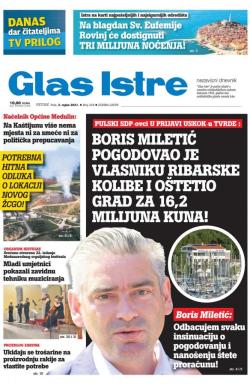 Glas Istre - broj 243, 3. sep 2021.