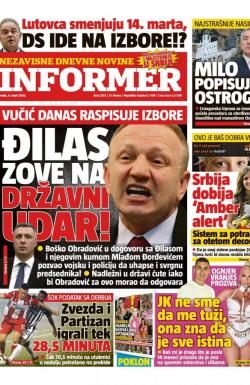 Informer - broj 2393, 4. mar 2020.