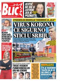 Blic - broj 8277, 6. mar 2020.