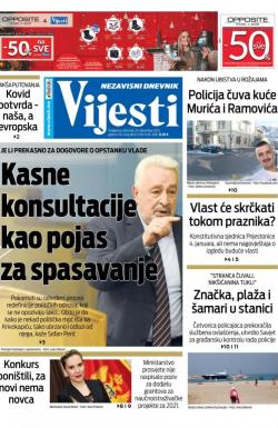 Vijesti - broj 8516, 23. dec 2021.