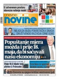 Dnevne novine - broj 2671, 4. maj 2020.