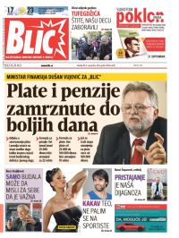 Blic - broj 6325, 21. sep 2014.