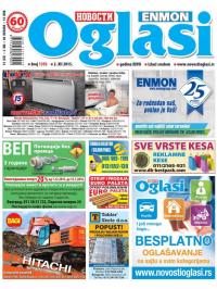 Novosti oglasi - broj 1392, 2. dec 2015.