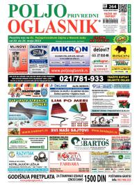 Poljoprivredni Oglasnik - broj 264, 28. mar 2014.