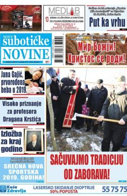 Nove Subotičke novine - broj 97, 4. jan 2019.