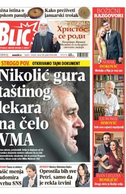 Blic - broj 6788, 6. jan 2016.