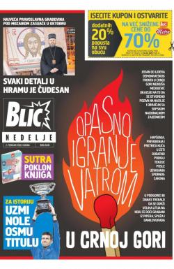 Blic - broj 8245, 2. feb 2020.