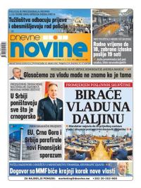 Dnevne novine - broj 2845, 24. nov 2020.