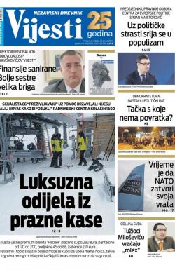 Vijesti - broj 8544, 23. jan 2022.