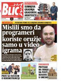 Blic - broj 7573, 16. mar 2018.