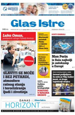 Glas Istre - broj 12, 13. jan 2020.