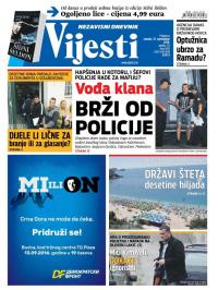 Vijesti - broj 6635, 13. sep 2016.