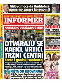 Informer - broj 2437, 29. apr 2020.