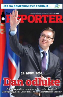 Novosadski reporter - broj 62, 21. apr 2016.