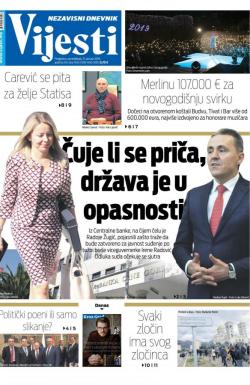 Vijesti - broj 7467, 21. jan 2019.