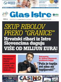 Glas Istre - broj 338, 9. dec 2019.