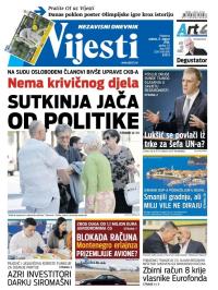 Vijesti - broj 6597, 6. avg 2016.