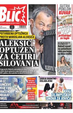 Blic - broj 8743, 2. jul 2021.