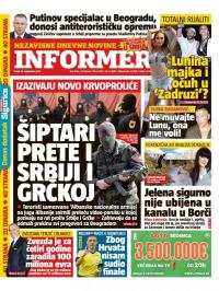 Informer - broj 1946, 14. sep 2018.